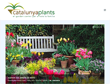 Tablet Screenshot of catalunyaplants.com